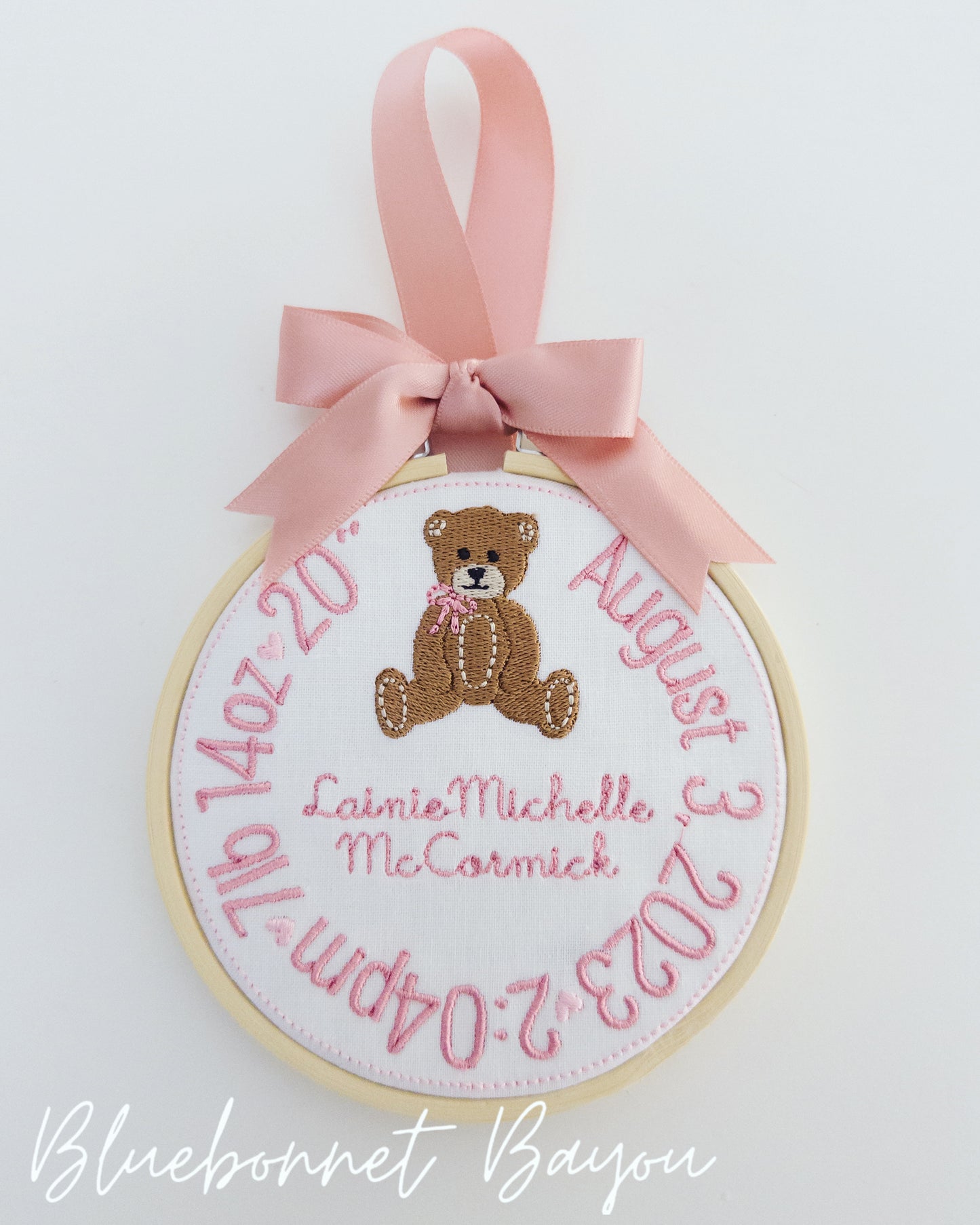 Birth Announcement Keepsake Christmas Ornament