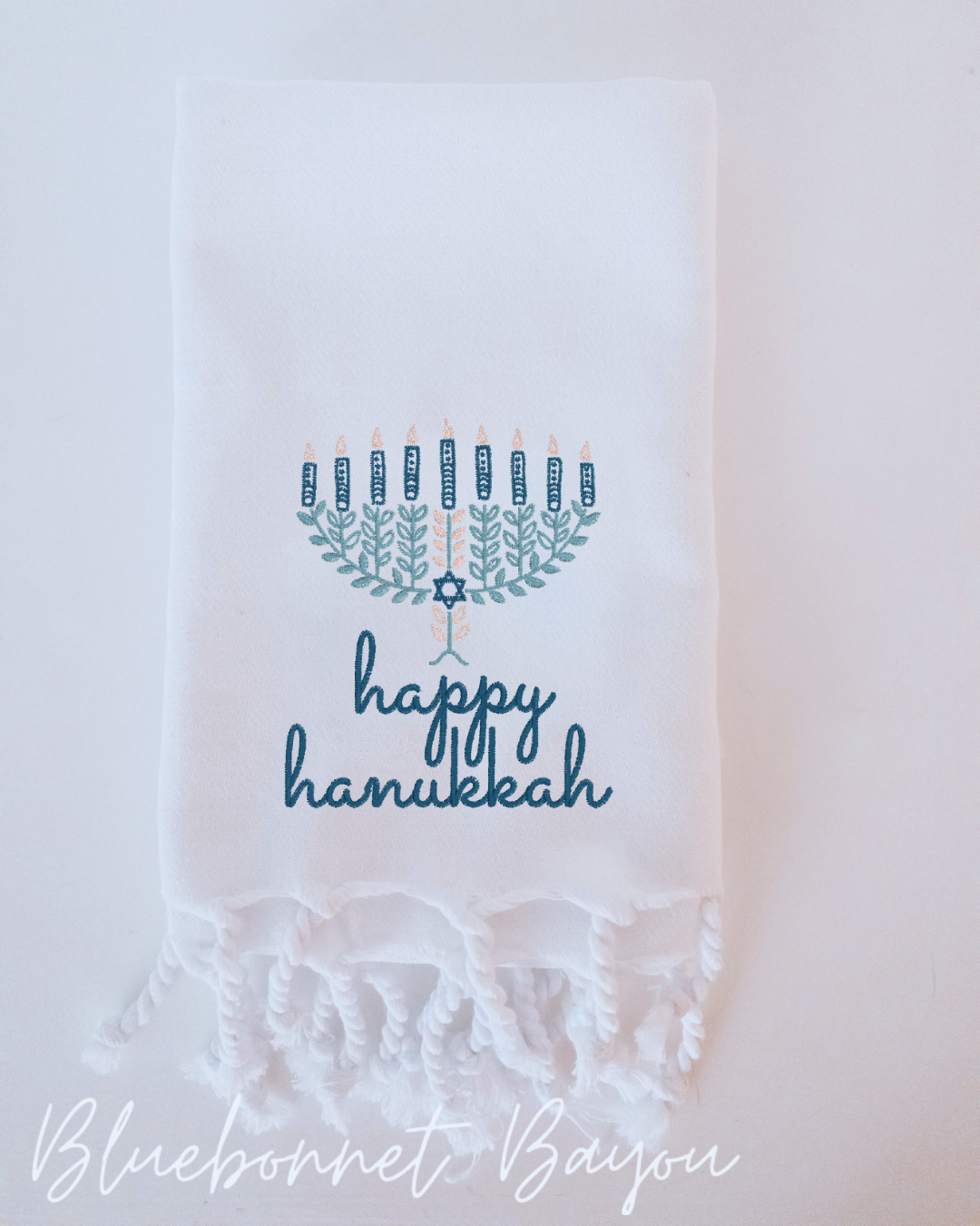 Turkish Cotton Hand Towel (White or Red)