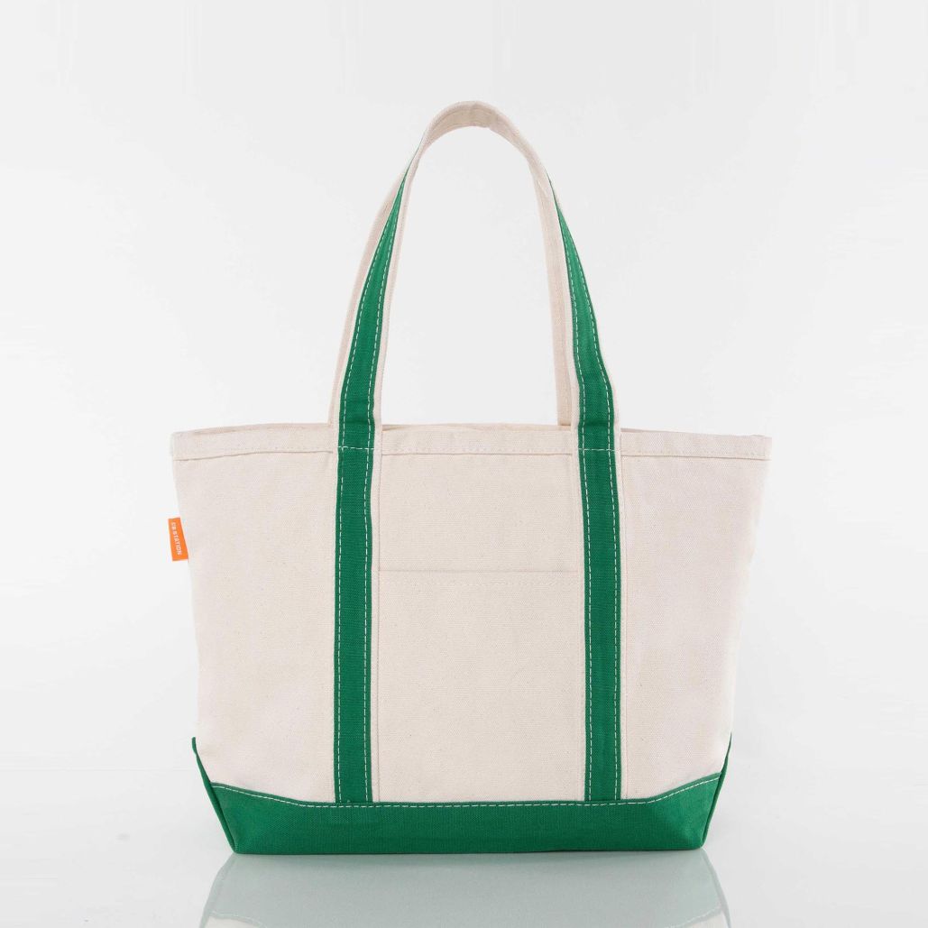 Medium Zip-Top Canvas Tote Bag