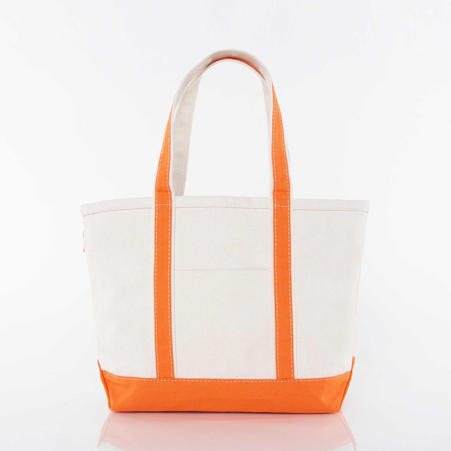 Medium Zip-Top Canvas Tote Bag