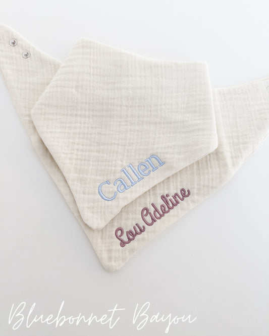 Muslin Bandana Bib