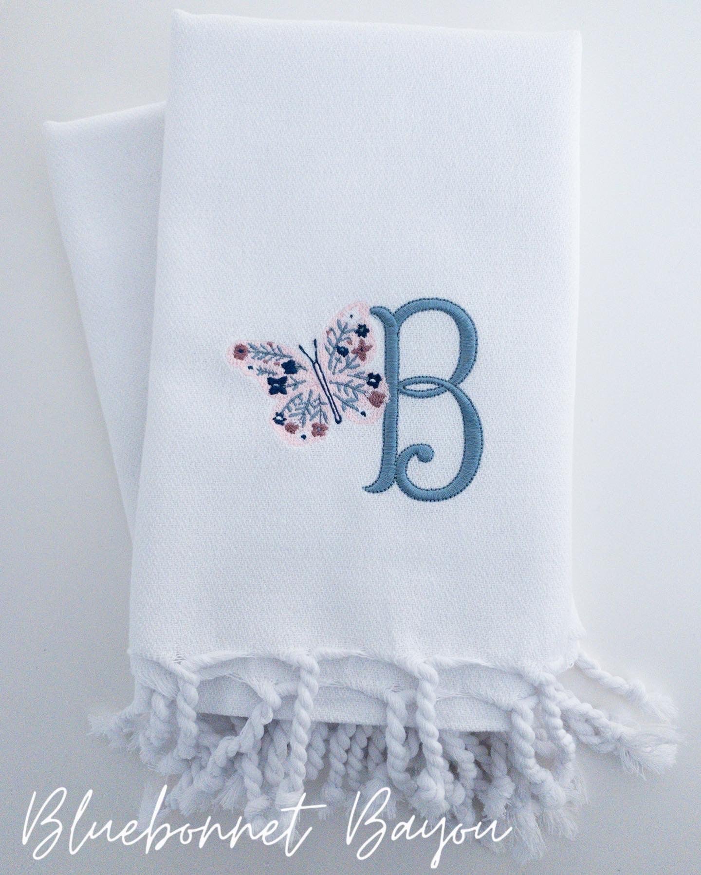 Turkish Cotton Hand Towel (White or Red)